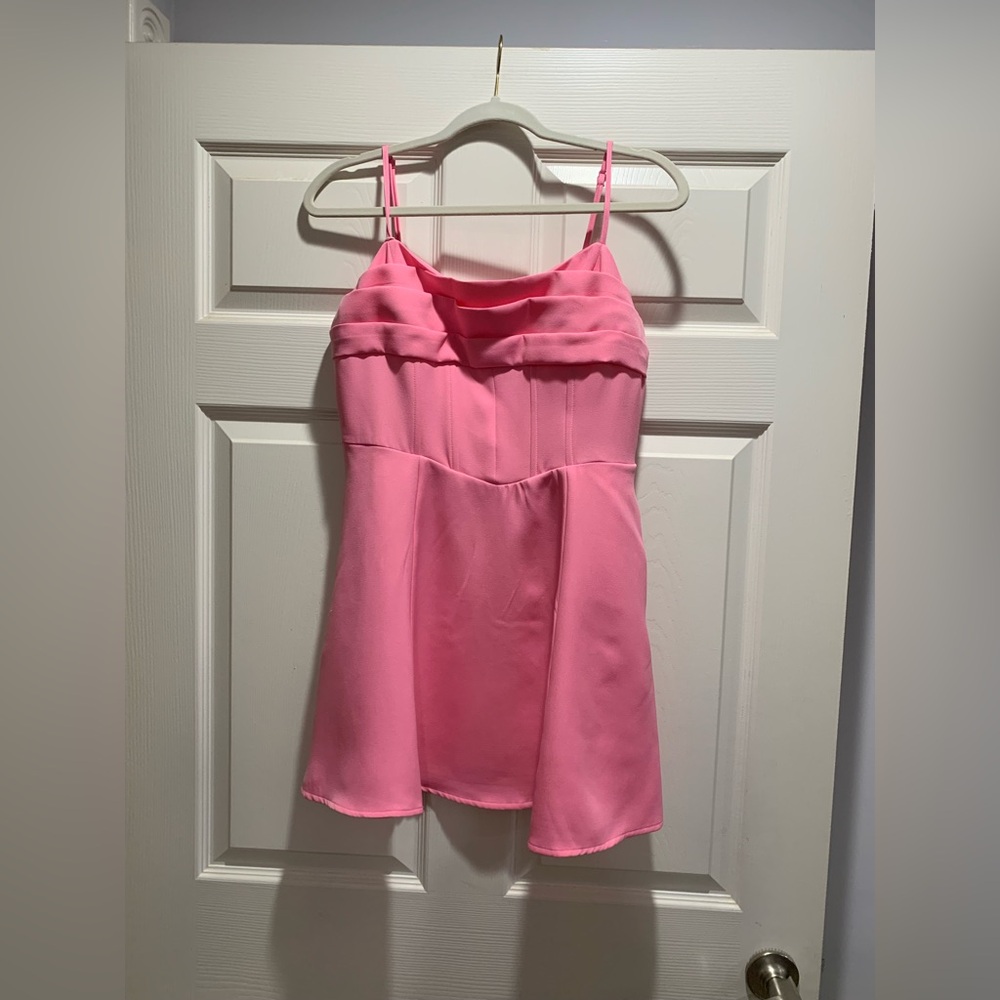 Mustard Seed Pink Spaghetti-Strap Chemise